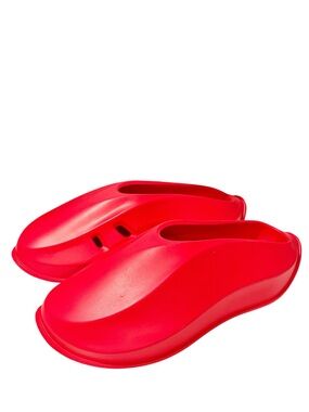 FCTRY LAB Knight RNR V1 Red Rubber Slip on Shoe Slide Size Mens 14